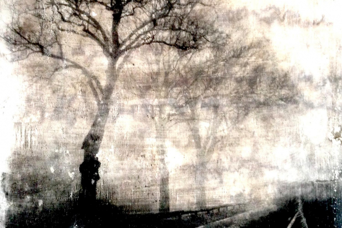 Photographie numérique, tirage argentique sur plaque de béton - 30x30 cm